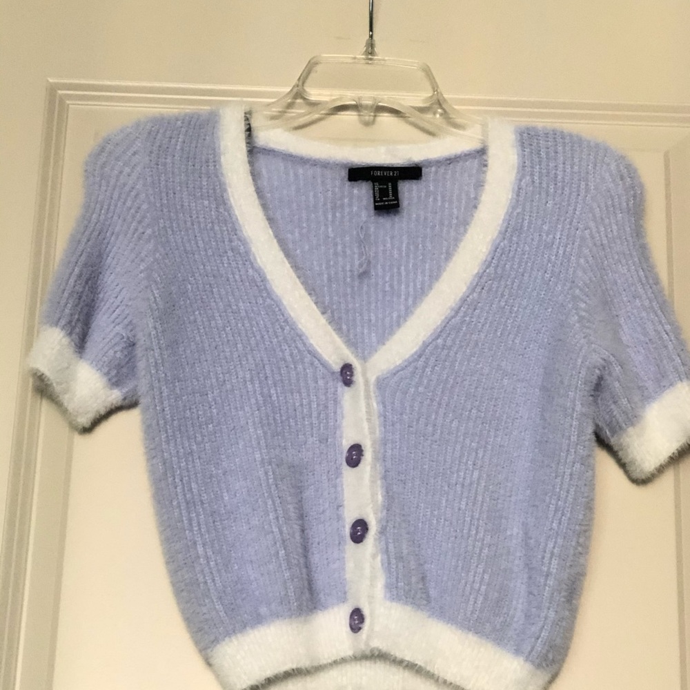 Forever 21 Cashmere Cropped Shirt